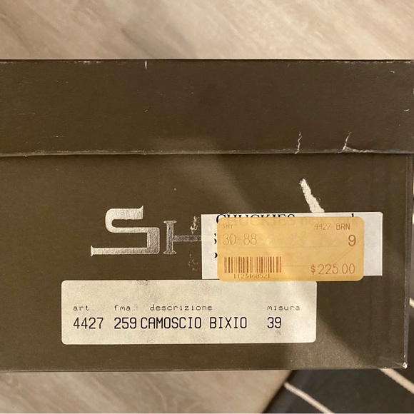 Shy wedge suede shoes with cork wedge. - Picture 5 of 5